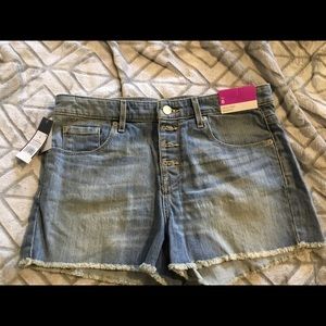 NWT Mossimo Button-fly Shorts